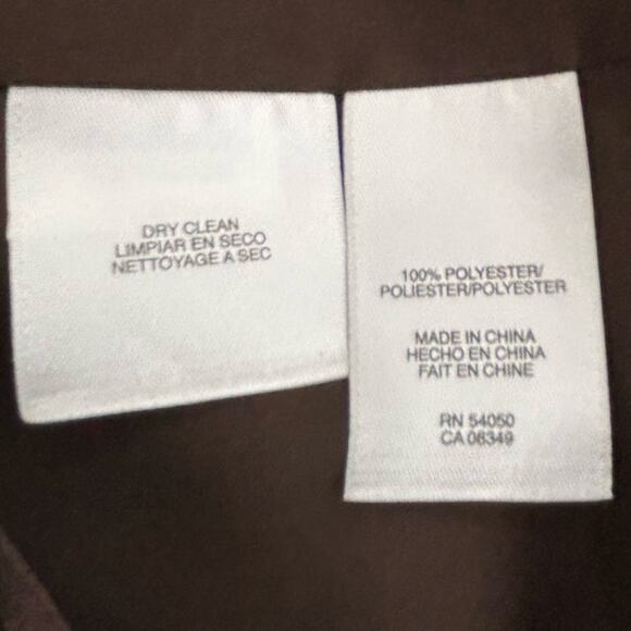 Anne Klein Striped Ombre Hem Belted Mini Dress Size 4 NWOT - Picture 10 of 12